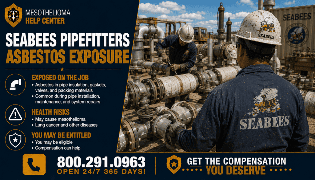 Seabees Pipefitters Asbestos Exposure - Mesothelioma