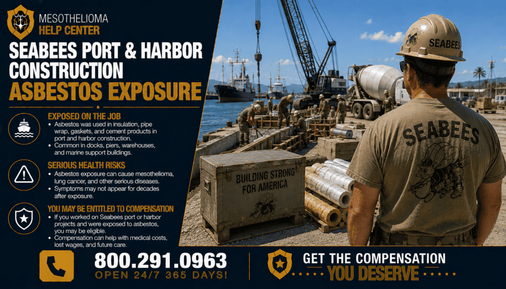 Seabees Port & Harbor Construction Asbestos Exposure - Mesothelioma