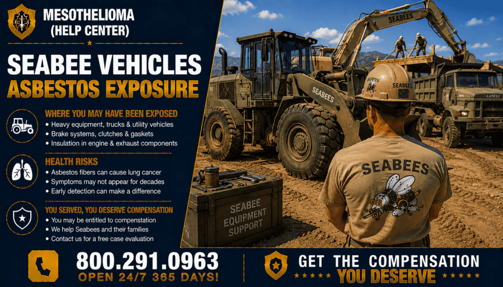 Seabees Vehicle Equipment Asbestos Exposure - Mesothelioma
