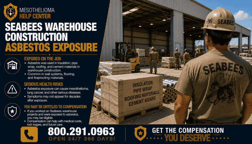 Seabees Warehouse Construction Asbestos Exposure - Mesothelioma