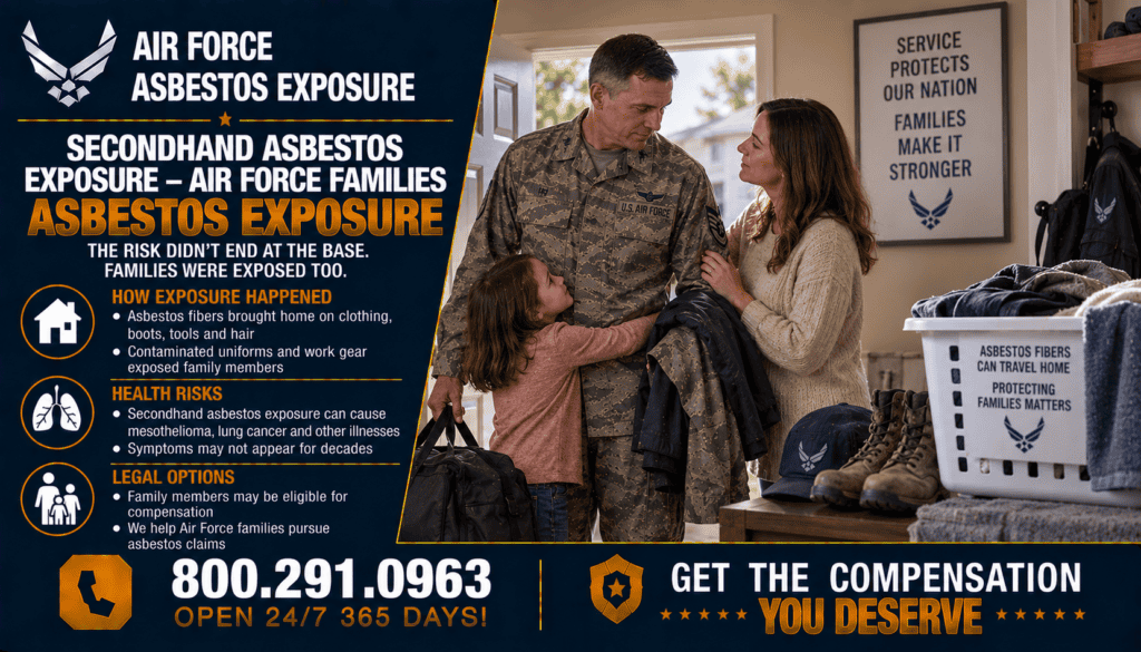 Secondhand Asbestos Exposure – Air Force Families - Mesothelioma