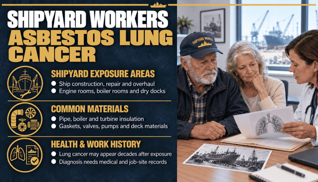 Shipyard Workers Asbestos Lung Cancer