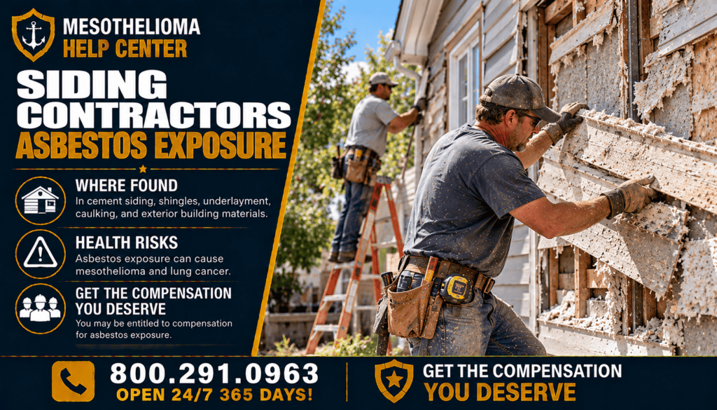 Siding Contractors Asbestos Exposure - Mesothelioma