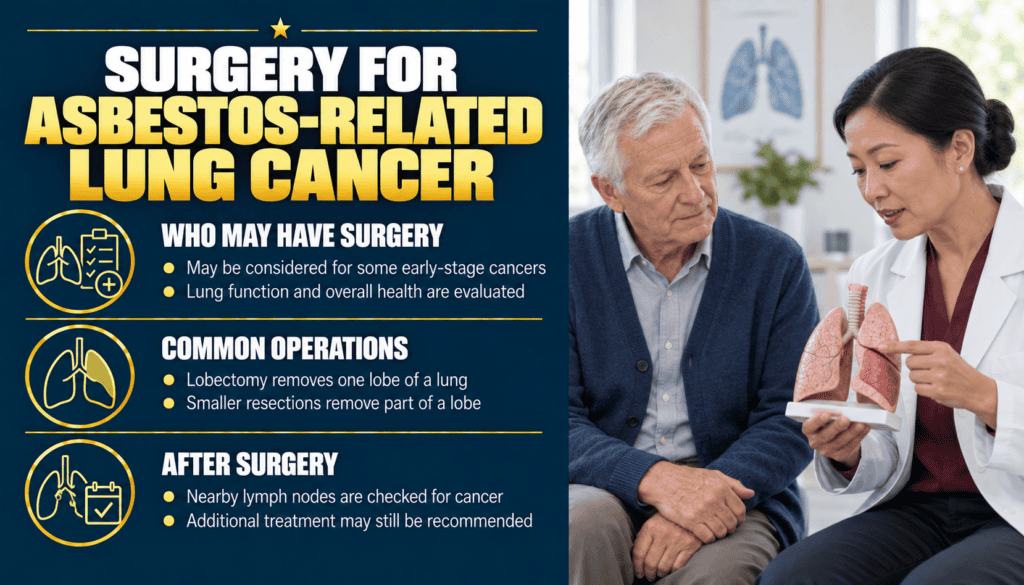 Surgery for Asbestos-Related Lung Cancer
