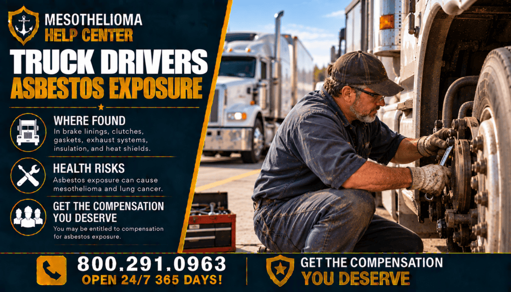 Truck Drivers Asbestos Exposure - Mesothelioma