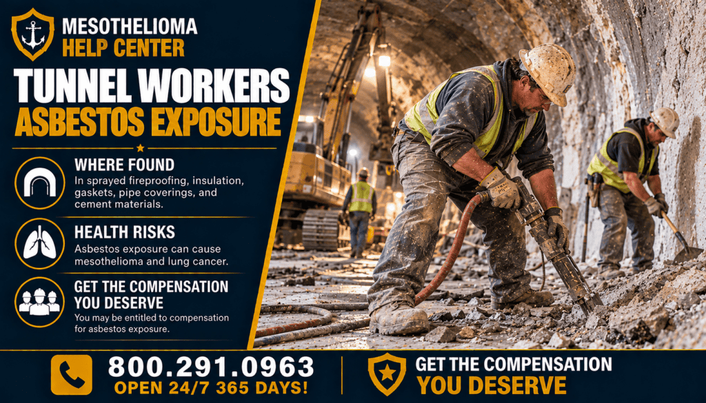 Tunnel Workers Asbestos Exposure - Mesothelioma