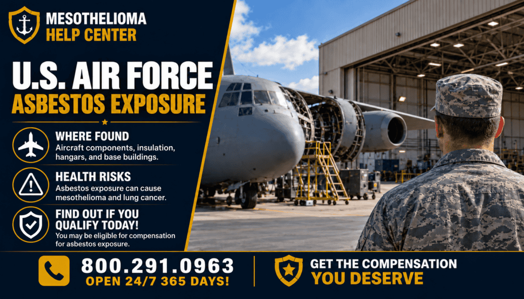 U.S. Air Force Asbestos Exposure - Mesothelioma Cancer Lawsuit
