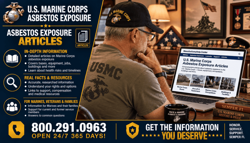 U.S. Marine Corps Asbestos Exposure Articles - Mesothelioma Lawsuit