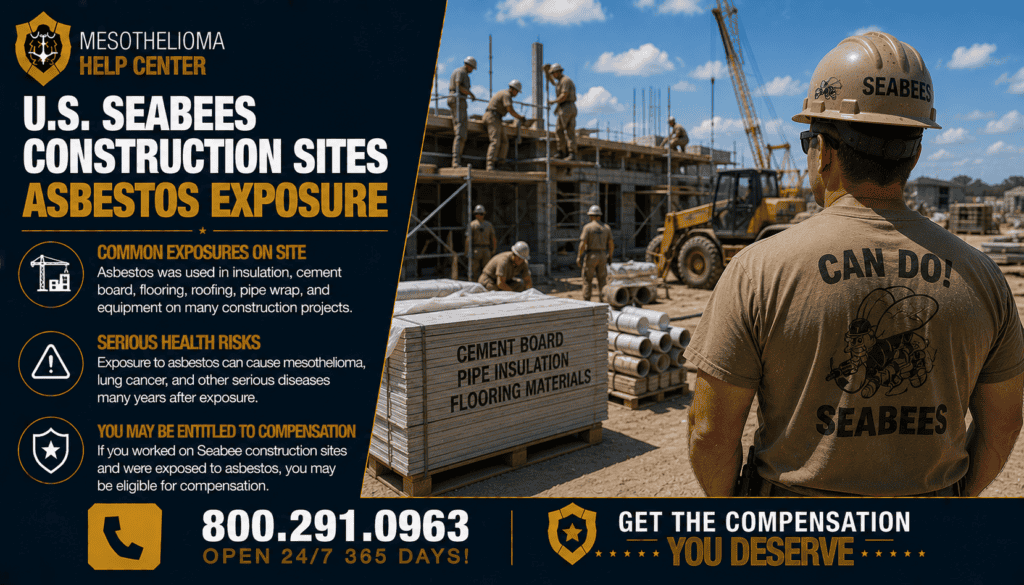 U.S. Seabees Construction Sites Asbestos Exposure - Mesothelioma