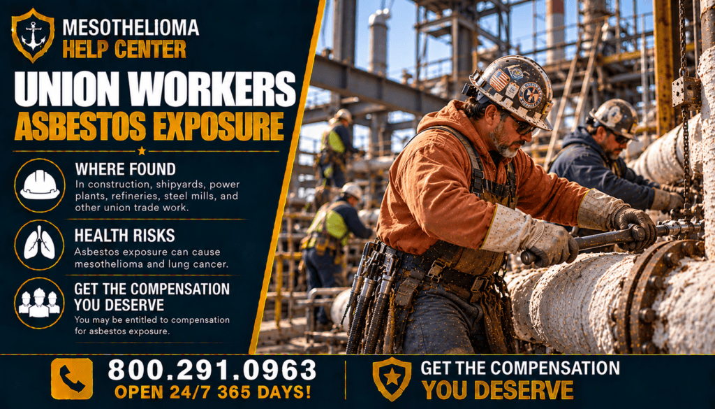 Union Workers Asbestos Exposure - Mesothelioma Lawsuit
