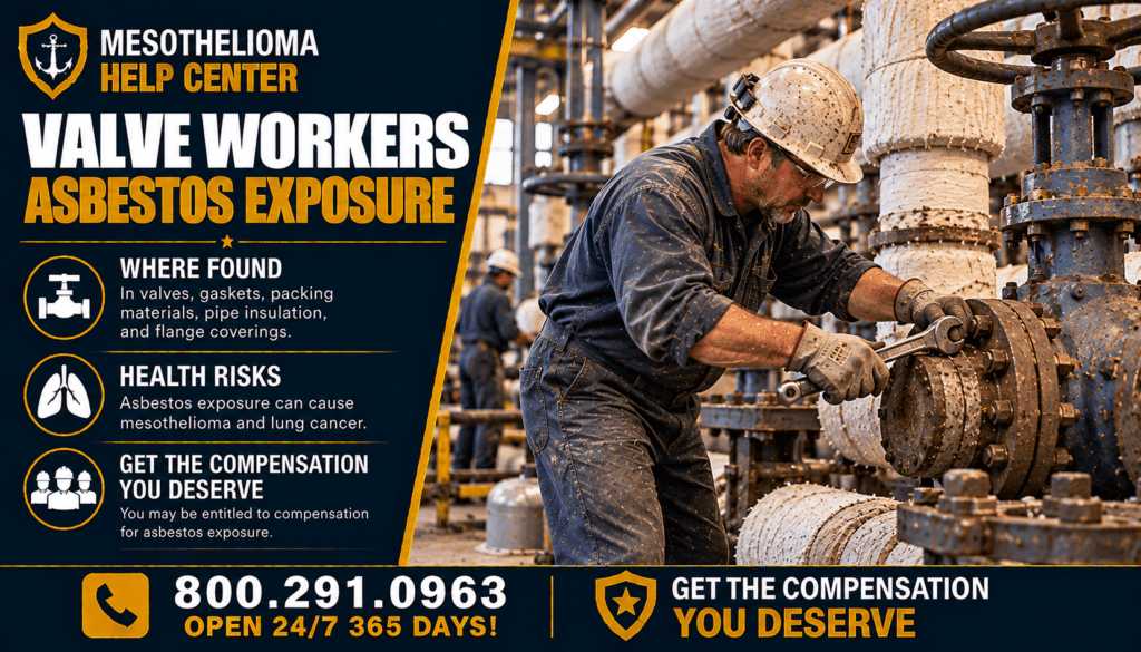 Valve Workers Asbestos Exposure - Mesothelioma