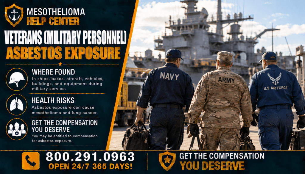Veterans (Military Personnel) Asbestos Exposure - Mesothelioma