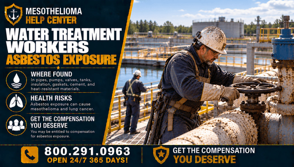 Water Treatment Workers Asbestos Exposure - Mesothelioma