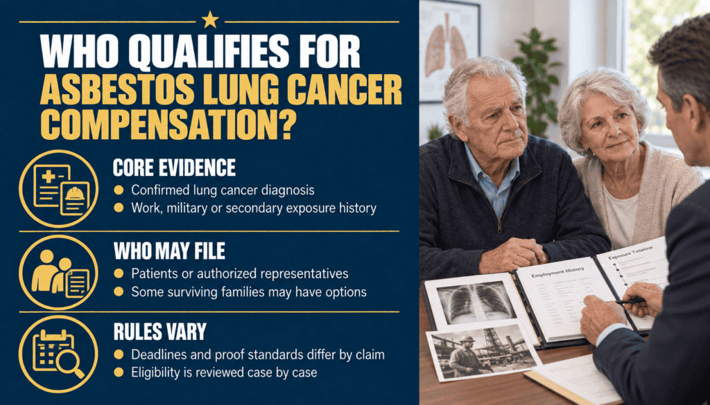 Who Qualifies for Asbestos Lung Cancer Compensation