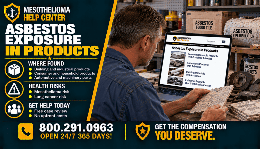 Asbestos Exposure in Products - Mesothelioma