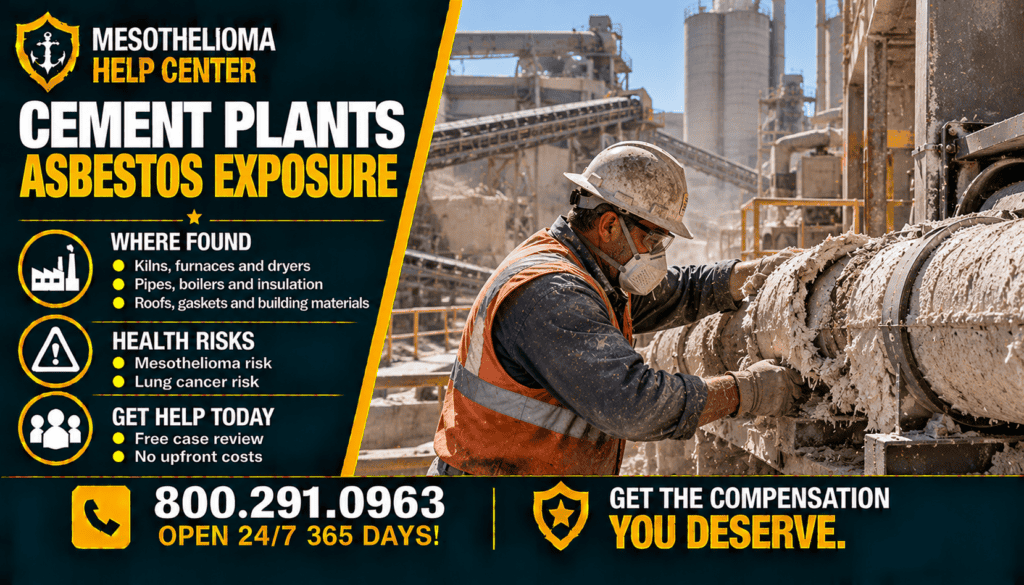 Cement Plants Asbestos Exposure - Mesothelioma