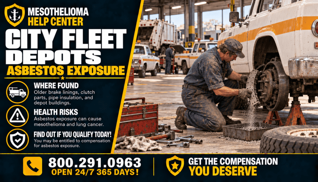City Fleet Depots Asbestos Exposure - Mesothelioma