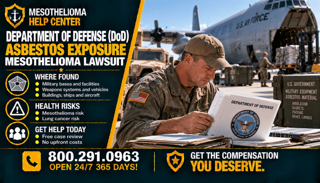 Department of Defense Asbestos Exposure - Mesothelioma