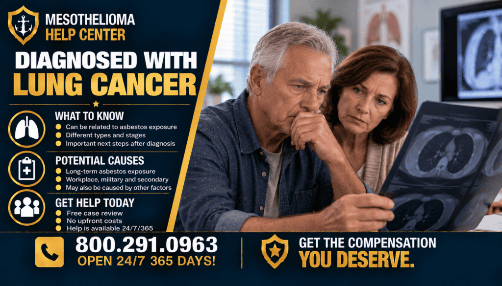 Diagnosed With Lung Cancer After Asbestos Exposure