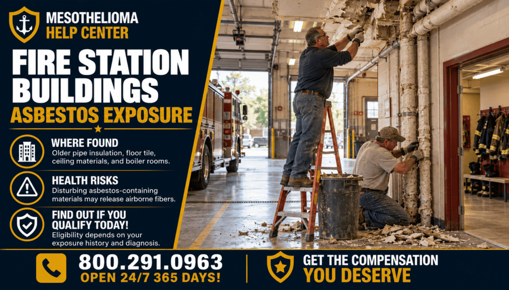 Fire Station Buildings Asbestos Exposure - Mesothelioma