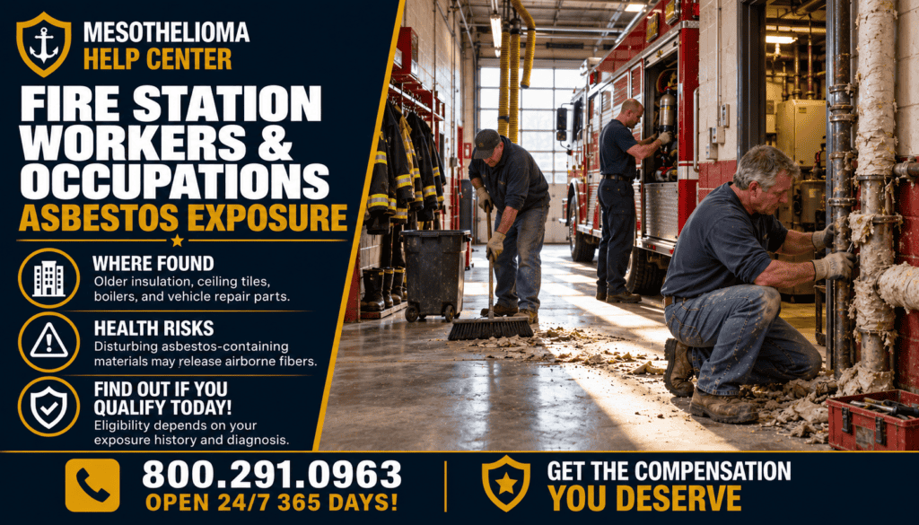 Fire Station Workers & Occupations Asbestos Exposure - Mesothelioma