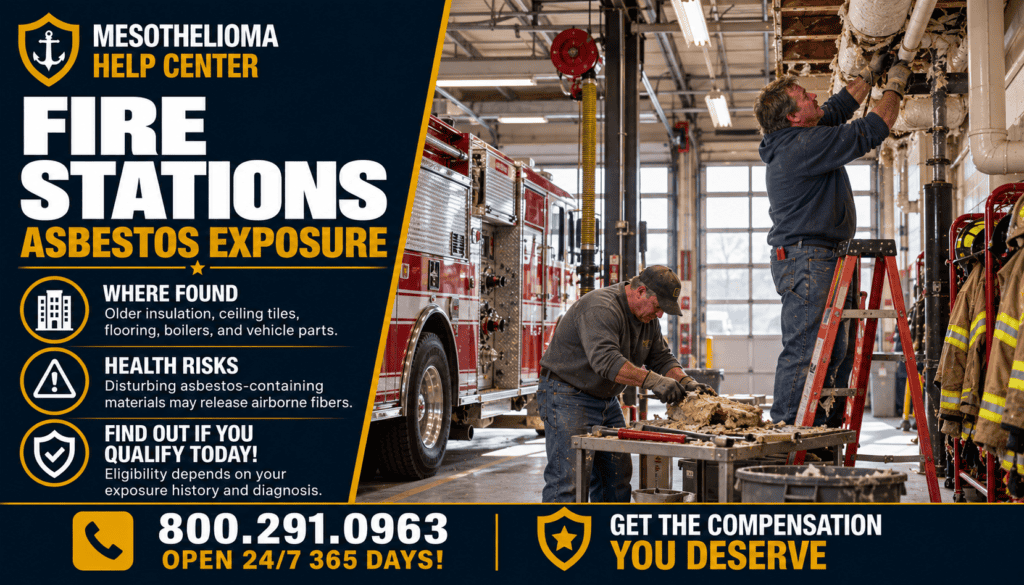 Fire Stations Asbestos Exposure - Mesothelioma