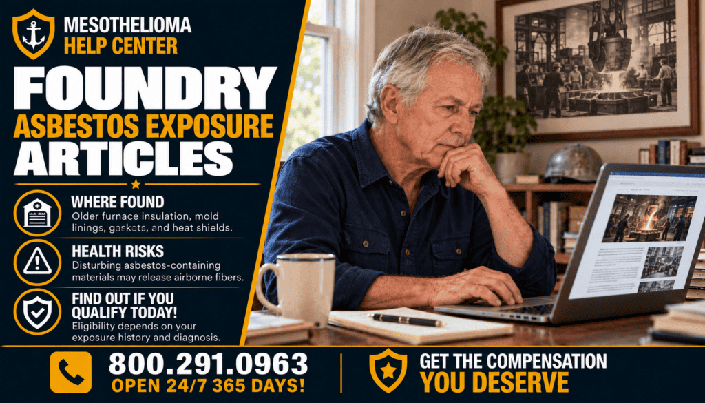 Foundry Asbestos Exposure Articles - Mesothelioma