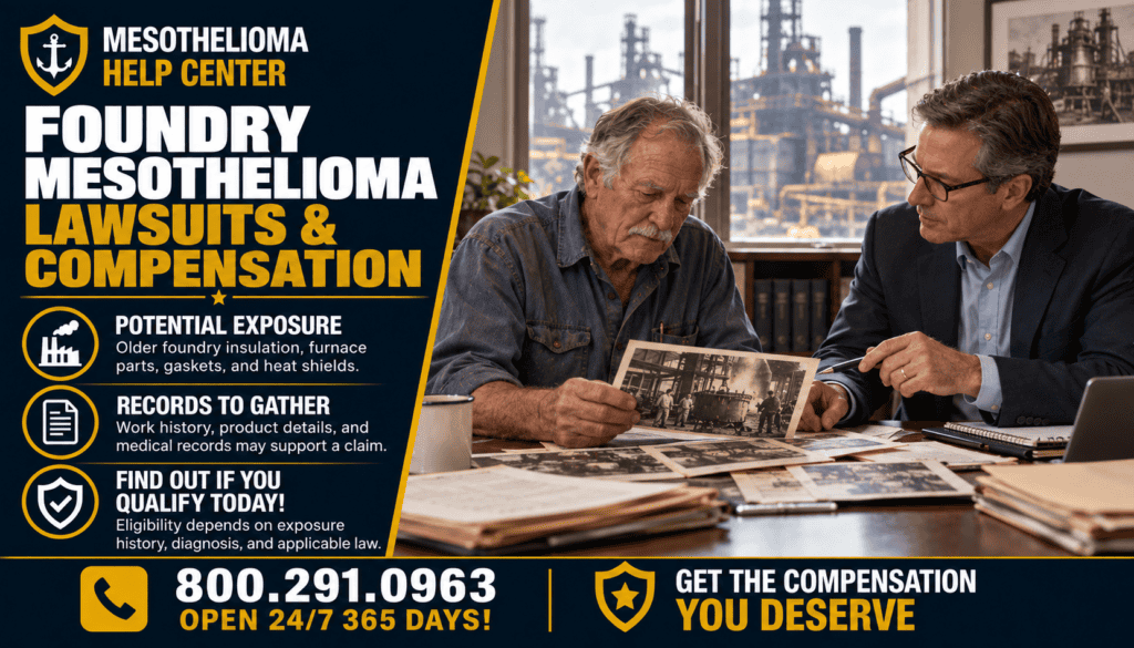 Foundry Mesothelioma Lawsuits & Compensation
