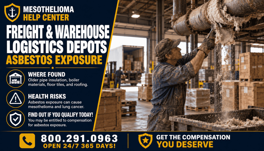 Freight, Warehouse & Logistics Depots Asbestos Exposure