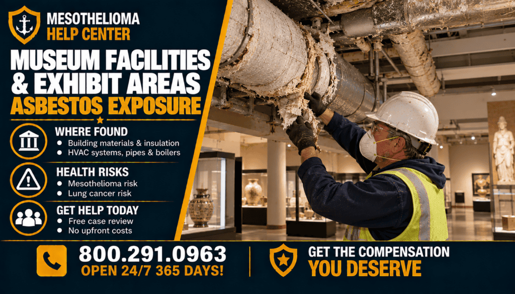 Museum Facilities & Exhibit Areas Asbestos Exposure - Mesothelioma