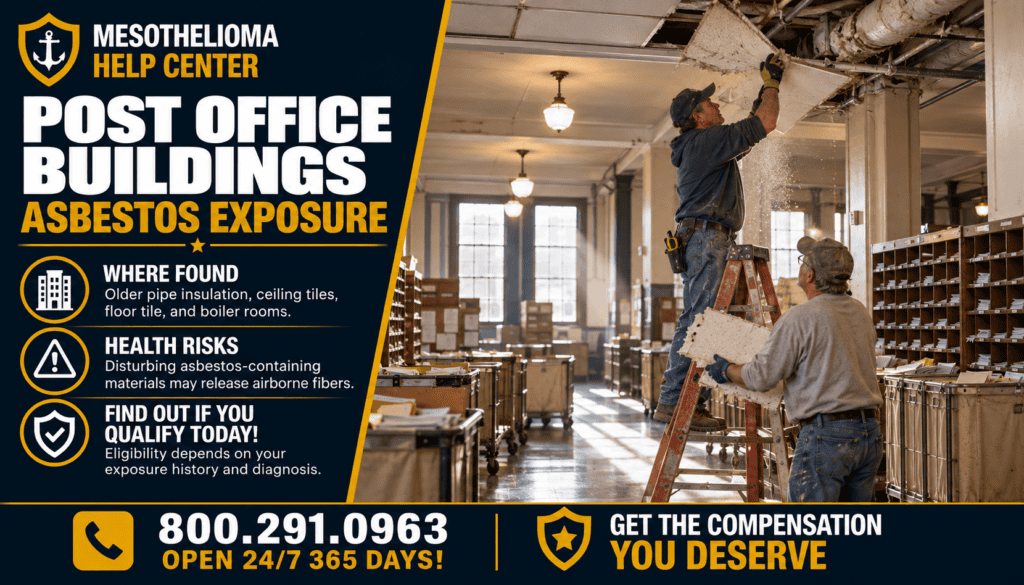 Post Office Buildings Asbestos Exposure - Mesothelioma