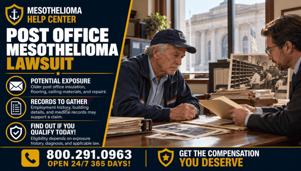 Post Office Mesothelioma Lawsuit