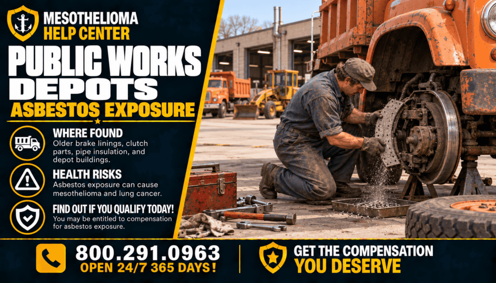 Public Works Depots Asbestos Exposure - Mesothelioma