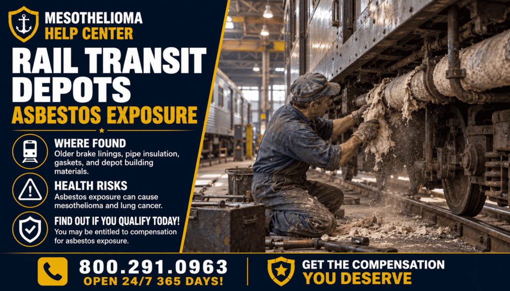 Rail & Transit Depots Asbestos Exposure