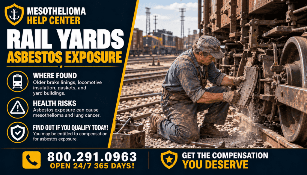 Rail Yard Asbestos Exposure- Mesothelioma