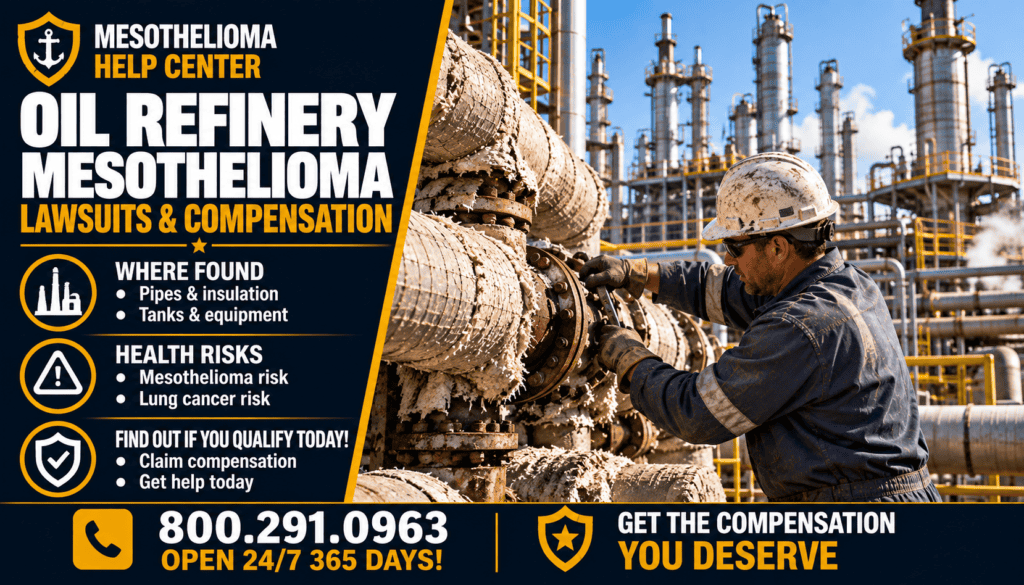 Refinery Mesothelioma Lawsuits & Compensation