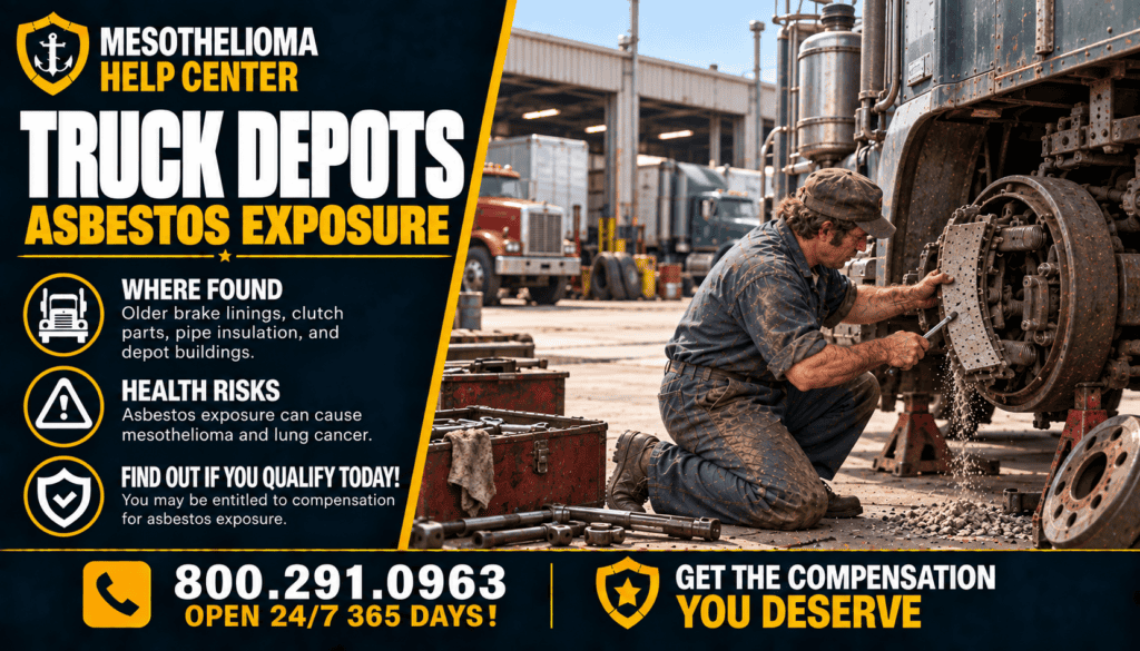 Truck Depots Asbestos Exposure Mesothelioma