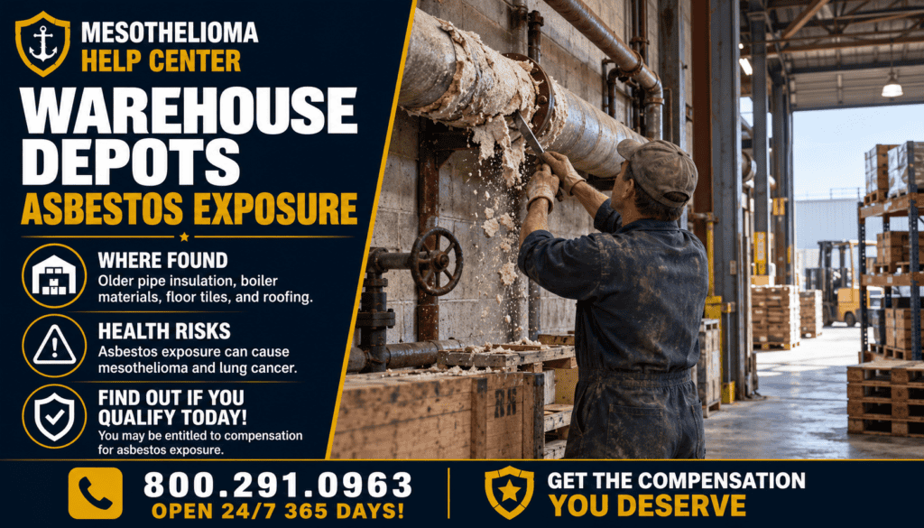 Warehouse Depots Asbestos Exposure