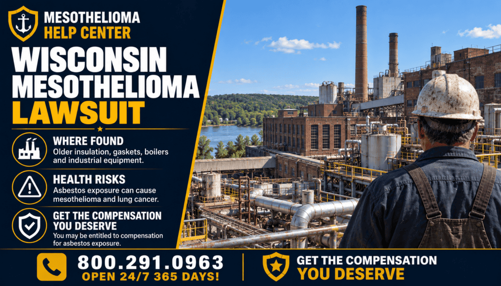 Wisconsin Mesothelioma Lawsuit Infographic